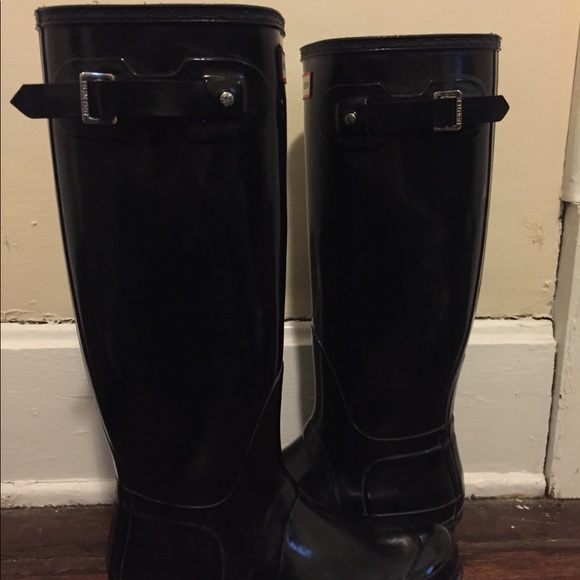 Black Hunter Boots - Picture 3 of 6